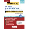 Image de La peur, l'alimentation : épreuve de questions contemporaines : concours commun des IEP, 2023 en occasion ou reconditionné