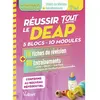 Image de Réussir tout le DEAP : 5 blocs, 10 modules : 75 fiches de révision + 80 entraînements en occasion ou reconditionné