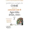 Image de Problèmes corrigés de chimie : posés aux concours voie B agro-véto (ENSA, ENV). Vol. 2. 2012-2016 en occasion ou reconditionné