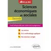 Image de Sciences économiques et sociales, seconde en occasion ou reconditionné