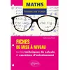 Image de Maths : prérequis pour la prépa : fiches de mise à niveau sur les techniques de calculs et exercices d'entraînement en occasion ou reconditionné