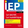 Image de Le secret, le numérique : IEP 2019, concours commun 1re année en occasion ou reconditionné