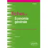 Image de Fiches d'économie générale : rappels de cours et exercices corrigés en occasion ou reconditionné