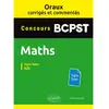 Image de Maths concours BCPST : agro-véto, G2E : sujets types en occasion ou reconditionné