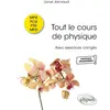 Image de Tout le cours de physique MPSI, PCSI, PTSI, MP2I : avec exercices corrigés : nouveaux programmes en occasion ou reconditionné