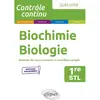 Image de Spécialité biochimie, biologie 1re STL : résumés de cours, exercices et contrôles corrigés : nouveaux programmes en occasion ou reconditionné