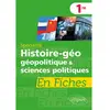 Image de Spécialité histoire géo, géopolitique & sciences politiques 1re en fiches en occasion ou reconditionné