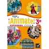 Image de Animate ! espagnol 3e, cycle 4, A2 vers B1 : LV2, classe de 3e : nouveaux programmes 2016 en occasion ou reconditionné