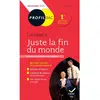 Image de Jean-Luc Lagarce, Juste la fin du monde (1990) : crise personnelle, crise familiale : 1re générale & techno, nouveau bac en occasion ou reconditionné