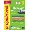 Image de Histoire géo, EMC, enseignement moral et civique 3e : tout le programme, cours & examen : spécial brevet en occasion ou reconditionné