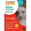 Image de Abbé Prévost, Manon Lescaut : personnages en marge, plaisirs du romanesque : 1re générale & techno, bac français en occasion ou reconditionné