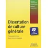 Image de Dissertation de culture générale : 30 fiches pour réussir en occasion ou reconditionné