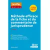 Image de Méthode efficace de la fiche et du commentaire de jurisprudence : licence & master en occasion ou reconditionné