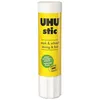 Image de Bâton de colle - UHU - Stic géant 21g - Colle blanche - Parfait pour papier et carton - Bouchon étanche