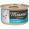 Image de Pâtée pour chat - MIAMOR - 74412 - Sans céréales - 12 x 85 g - Avec 7% thon