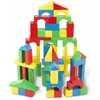 Image de Blocs en bois - MELISSA & DOUG - 100 blocs en 4 couleurs et 9 formes