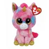 Image de Peluche Fantasia la Licorne - TY - 16 cm - Rose - Jouet déveil et de dentition