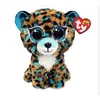 Image de Beanie Boos Small Cobalt le leopard - TY - PELUCHES/Animaux - TY36691 - Rouge - Dès 3 ans