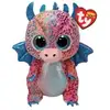 Image de Peluche Flint le dragon 15 cm Beanie Boo's TY