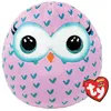 Image de Ty Coussin Peluche Hibou Winks Squish A Boo 20cm Bleu Décoratif