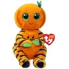 Image de Ty Beanie Boo Peluche Halloween Trickster Pumpkin 15cm Orange