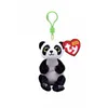 Image de Peluche - Ty - Beanie Bellies Clip - Panda - 10 cm - Porte-clés - Mixte