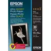 Image de Epson Ultra Glossy Photo Paper - 10x15cm - 20 Feuilles