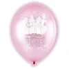 Image de Ballons en latex LED Disney Princess - Disney - Lot de 5 - Rose - 28 cm