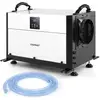 Image de Costway déshumidificateur professionnel 73,5l, 3 modes minuterie 24h, dégivrage automatique (blanc)