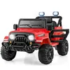 Image de DREAMADE Voiture Électrique pour Enfant avec Télécommande Véhicule 12V avec 3 Vitesses Klaxon pour Enfants de 3--8 Ans Rouge