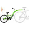 Image de Remorque à vélo WEERIDE COPILOT - Vert - Jusquà 45 kg - Trailerbike fort et luxueux
