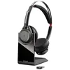 Image de Poly Voyager Focus UC B825 - Micro-casque - sur-oreille - Bluetooth - sans fil - Suppresseur de bruit actif - USB-A via adaptateur Bluetooth - version standard UC en occasion ou reconditionné