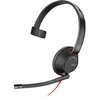 Image de Poly Blackwire 5210 Casque Avec Fil Arceau Appels/musique Usb Type-c Noir, Rouge