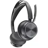 Image de Poly Voyager Focus 2 UC - Micro-casque - sur-oreille - Bluetooth - sans fil, filaire - Suppresseur de bruit actif - USB-A via adaptateur Bluetooth - certifiÃ© Zoom en occasion ou reconditionné