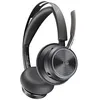 Image de Micro-casque supra-auriculaire POLY VOYAGER FOCUS 2 Bluetooth filaire Stereo noir
