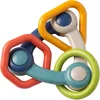 Image de Tolo Bio Hochet Bébé Triangle - Jouet Durable En Bioplastique