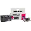 Image de Appareil Photo Argentique Ilford. Compact 24x36 Harman Camera Noir Réutilisable + 2 Films N&b Kentmere Pan 400iso