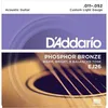 Image de DADDARIO EJ26 Jeu de cordes en bronze pour guitare acoustique - 11-15-22-32-42-52