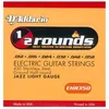 Image de Cordes de guitare électrique - DADDARIO - EHR350 - 1/2 Rond Jazz Light - Tirant 12-52