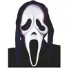 Image de Masque Ghostface  avec capuche noire   officiel Scream taille adulte