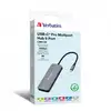 Image de Verbatim Cmh-09 Usb Type-c 10000 Mbit/s Argent