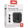 Image de Verbatim Gan Charger 165w Universale Nero Ac Ricarica Rapida Interno