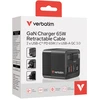 Image de Chargeur Verbatim Gan Charger 65w Avec 2xusb-c Pd Et 1xusb-a