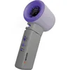 Image de Ventilateur à main sur batterie Verbatim CoolnGo Aqua Breeze (Violet/Gris)