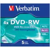 Image de Verbatim DataLifePlus - 5 x DVD-RW - 4.7 Go 4x - boÃ®tier CD en occasion ou reconditionné