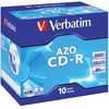 Image de Verbatim AZO Crystal - 10 x CD-R - 700 Mo 52x - boÃ®tier CD en occasion ou reconditionné