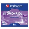 Image de Verbatim - DVD+R DL x 5 - 8.5 Go - support de stockage