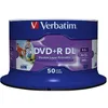 Image de Lot de 50 DVDR 8x Verbatim - Double couche - Imprimable Import Royaume Uni