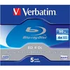 Image de Lot de 5 Blu-ray Disc VERBATIM - R DL - 50 Go 6X - Boîtier CD