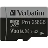Image de Verbatim 47045 Mémoire Flash 256 Go Microsdxc Uhs-i Classe 10
